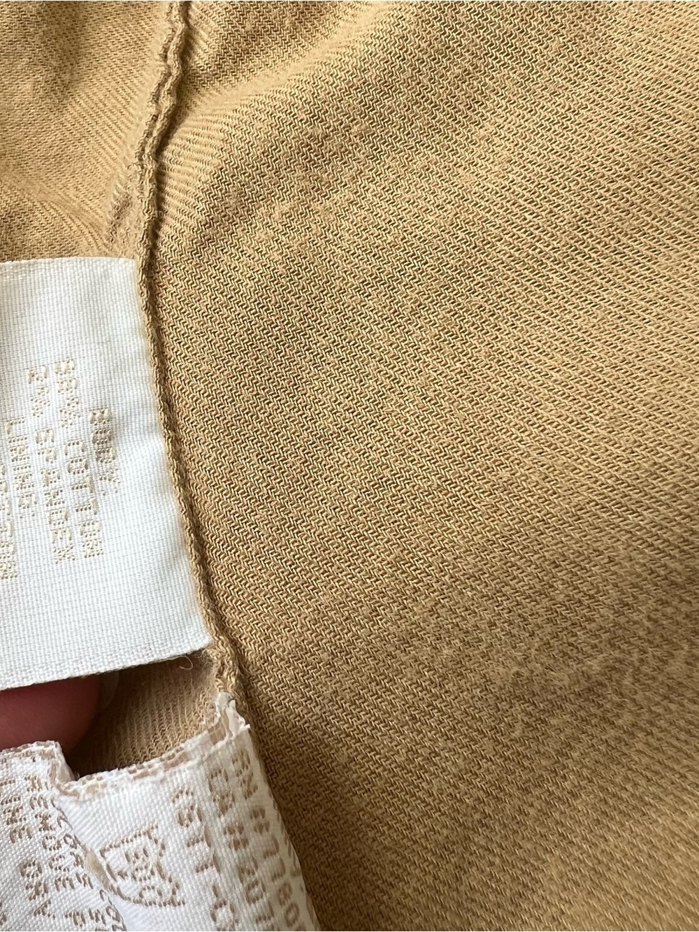 Tommy Hilfiger Khaki Hooded Jacket Y2k Quiet Luxury Band Size Sm Lined - Picture 9 of 11